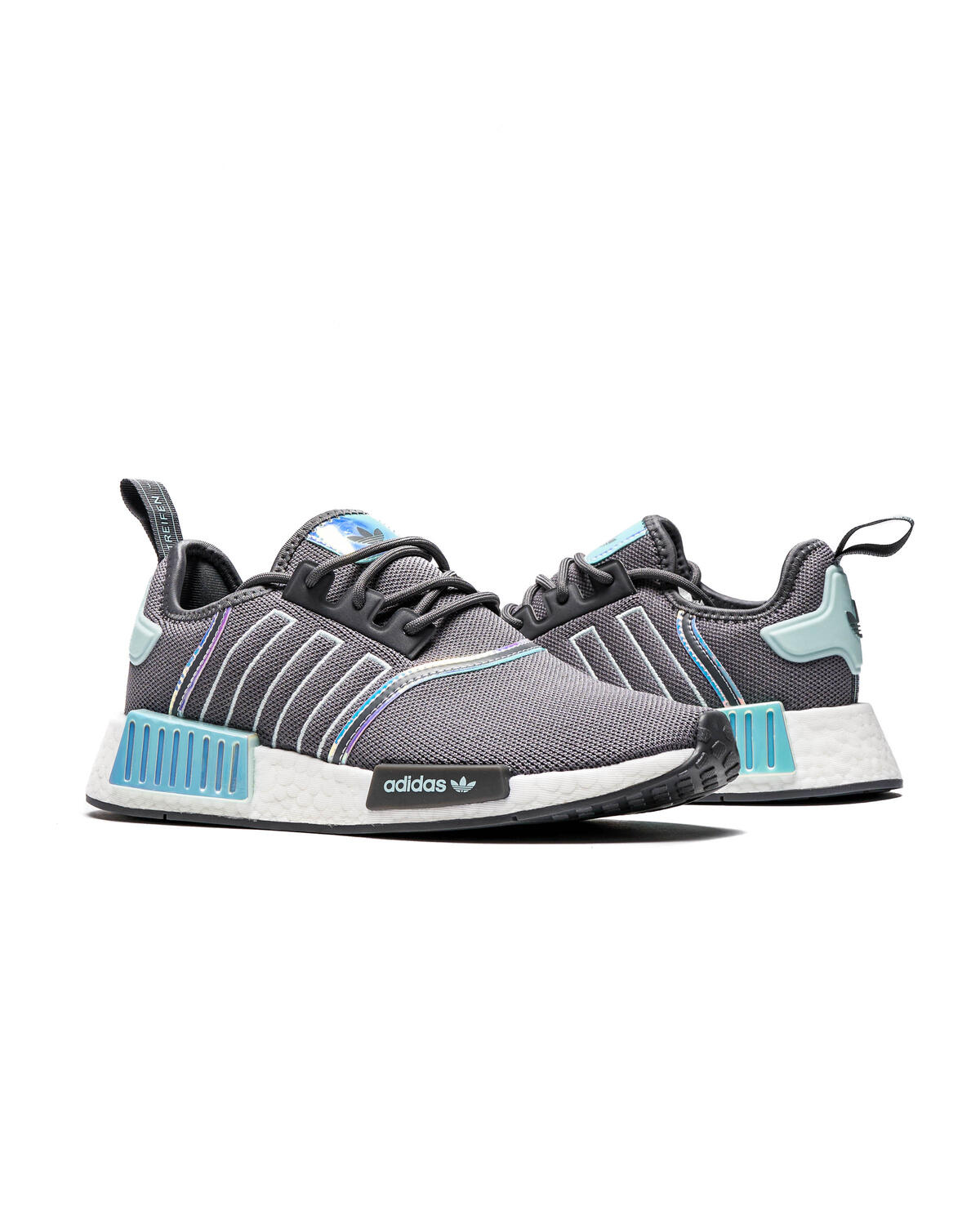 Adidas nmd gray blue hotsell